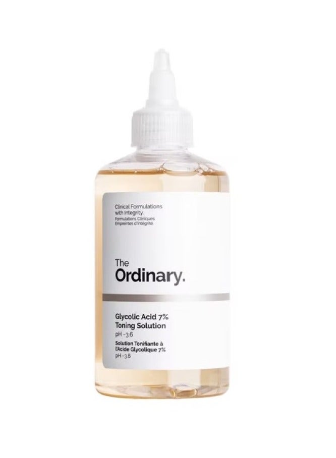 ذا اورديناري محلول توحيد اللون بحمض الجليكوليك بنسبة 7% شفاف 240 مل 240 مل - Image 2